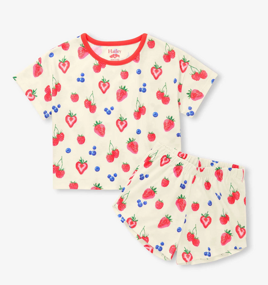 Shorts PJ Set - Summer Berries