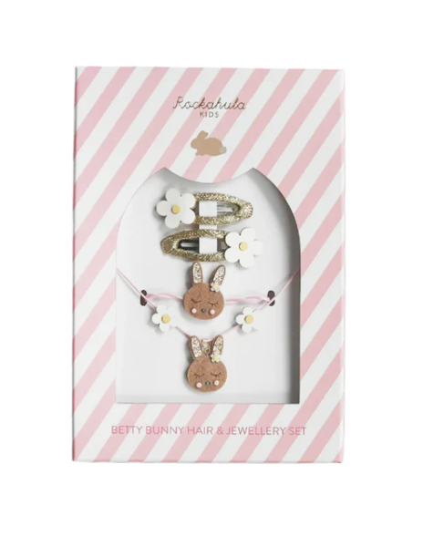 Hair & Jewellery Set - Betty Bunny