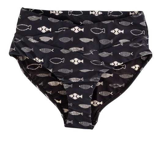 Women's Mid Rise Cross Front Bottoms - The Axel