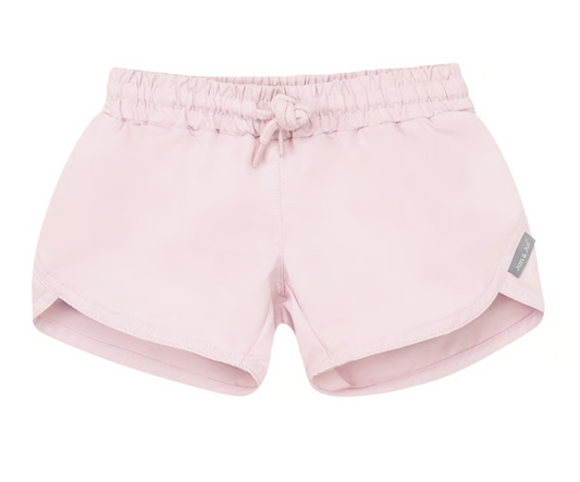Girl's UV Swim Short - Soft Pink