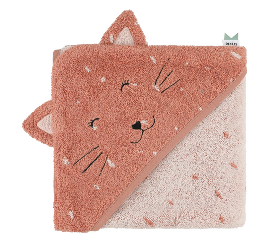 Hooded Towel - Mrs. Cat