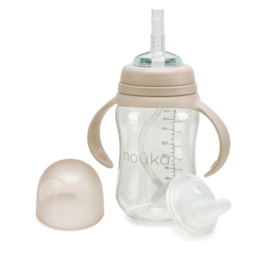 Traditional Sippy/Weighted Straw Cup - Soft Sand