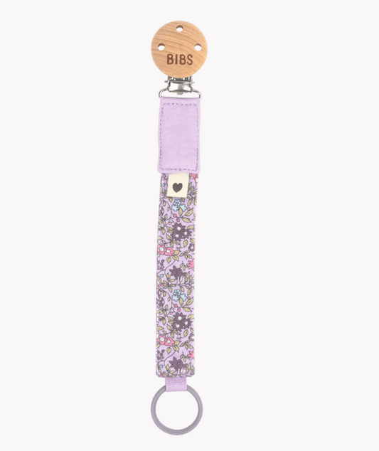 BIBS Pacifier Clip Liberty - Violet Sky