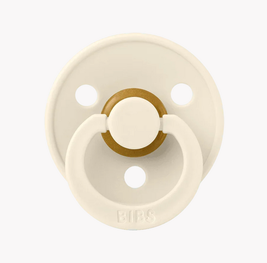 BIBS Pacifier 2PK - Ivory/Ivory