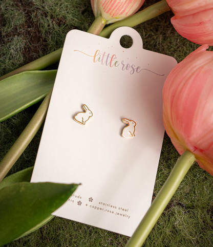 Earrings - Bunny Studs