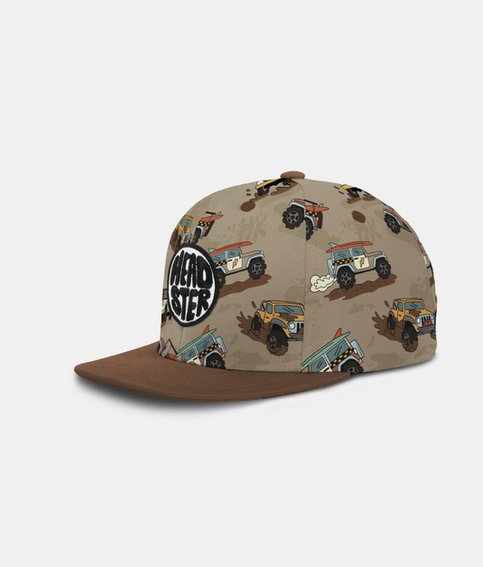 All Terrain Fun Snapback - Beige Sand