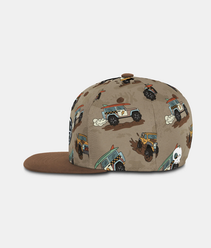 All Terrain Fun Snapback - Beige Sand