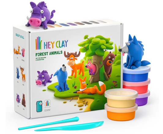 Hey Clay - Forest Animals
