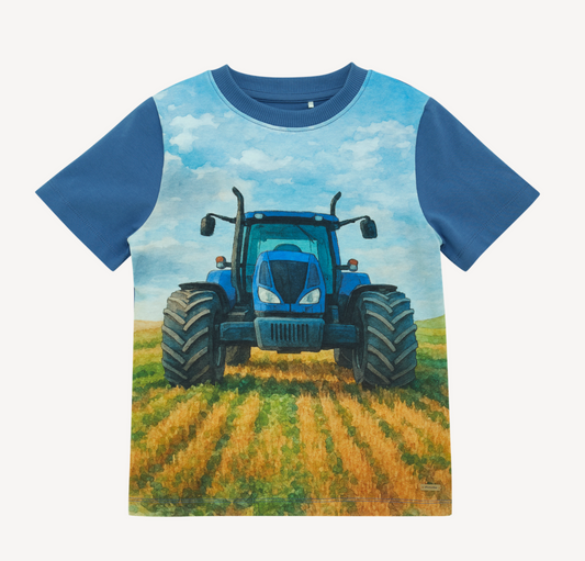 T-Shirt Tractor Shirt - Blue Tractor