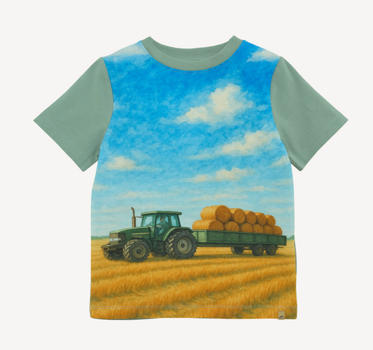 T-Shirt Tractor Shirt - Green Tractor