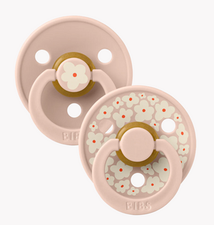 BIBS Pacifier 2PK - Jasmine-Blush