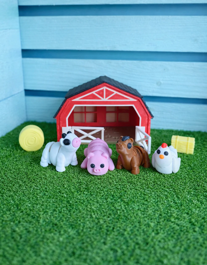 Barn Yard Play Set