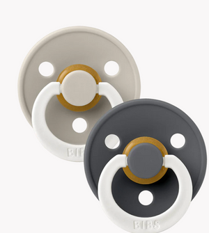 BIBS Pacifier 2PK - Sand Glow/Iron Glow