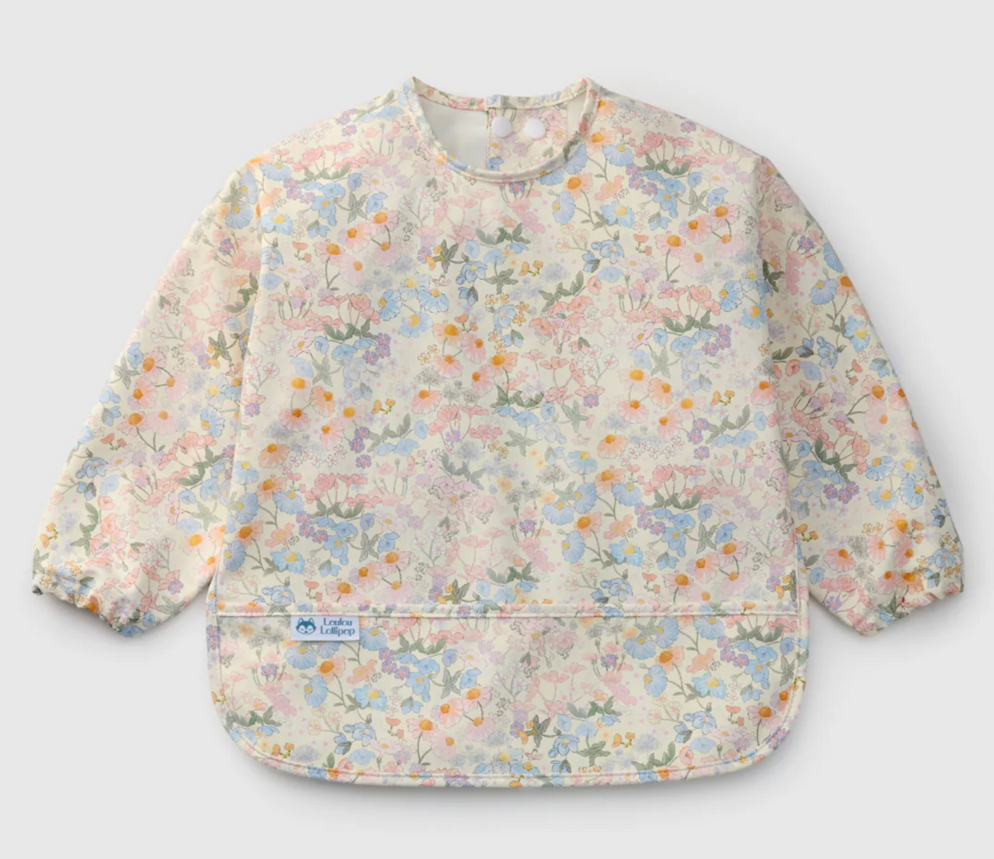Long Sleeve Waterproof Bib - English Garden