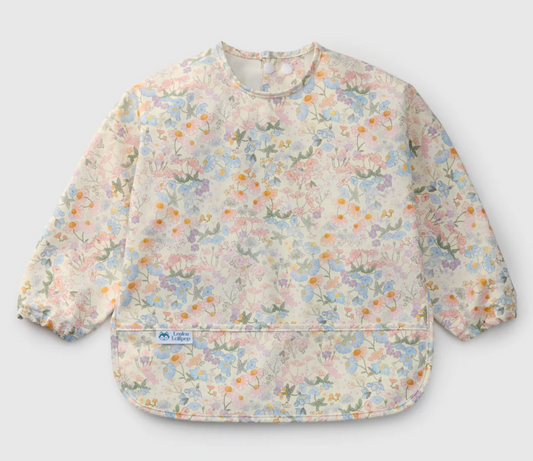 Long Sleeve Waterproof Bib - English Garden