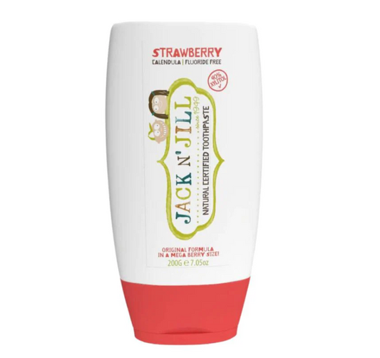 Natural Organic MEGA Toothpaste - Strawberry (200g)