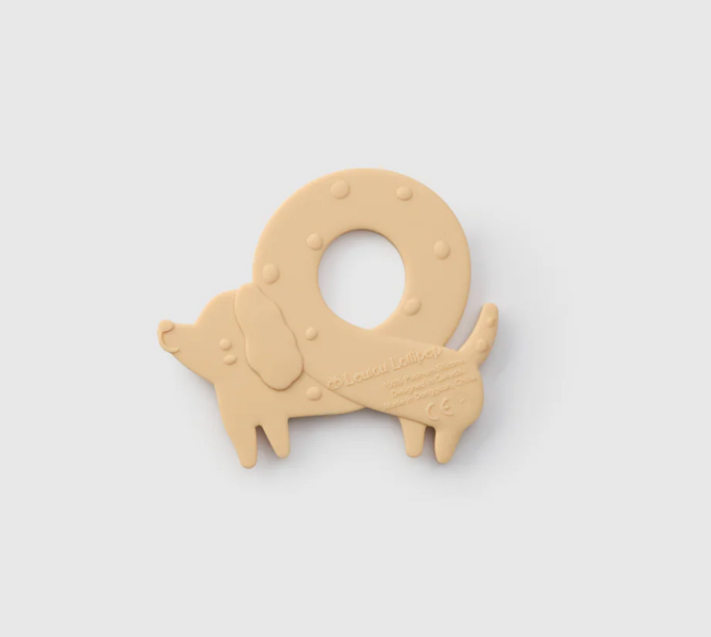 Teether Single - Pretzel Dog