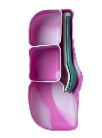 Lunchbox Silicone Bento Tray - Cosmic
