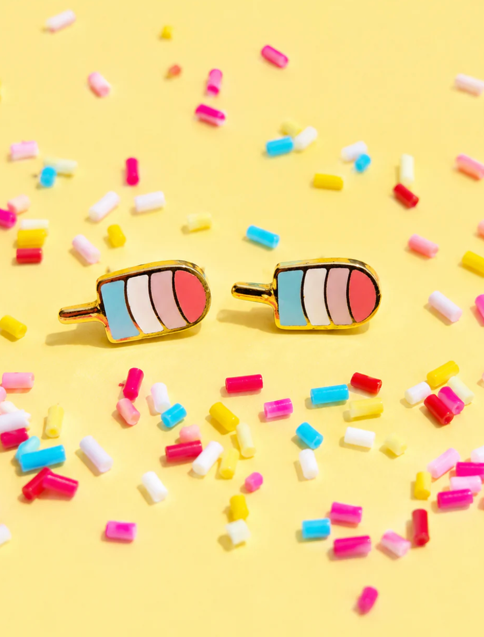 Earrings - Popsicle Studs