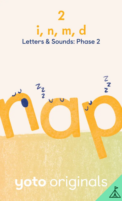 Yoto Audiobook Card - Phonics: Letters & Sounds: Phase 2