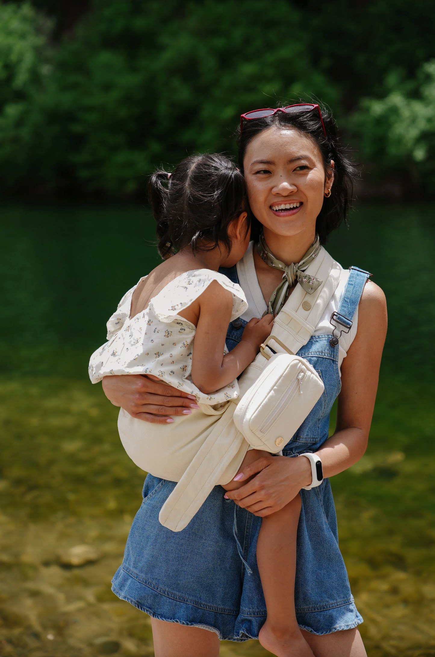 The Monarch Toddler Sling - Natural Ivory