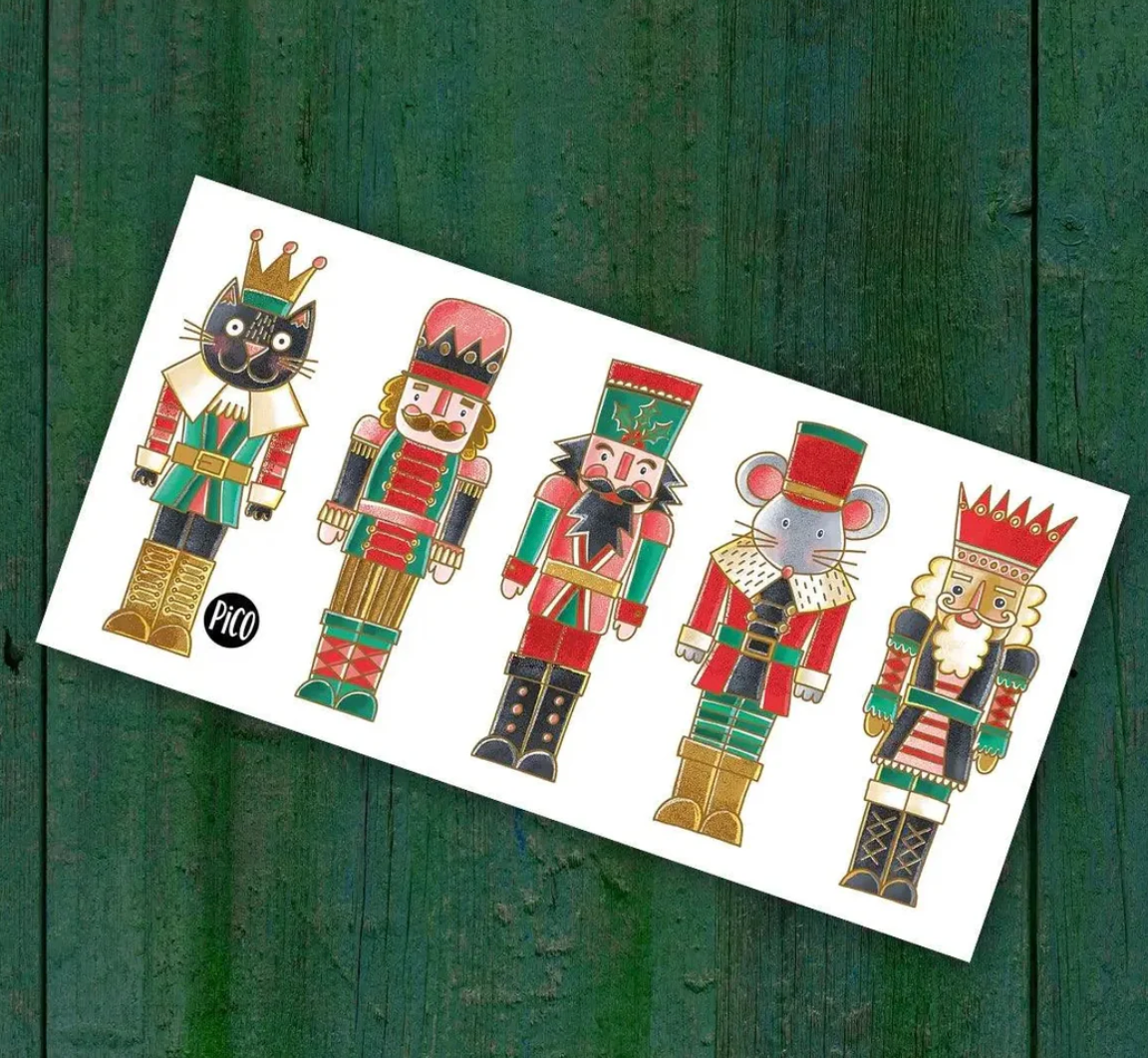 Temporary Tattoos - Nutcrackers