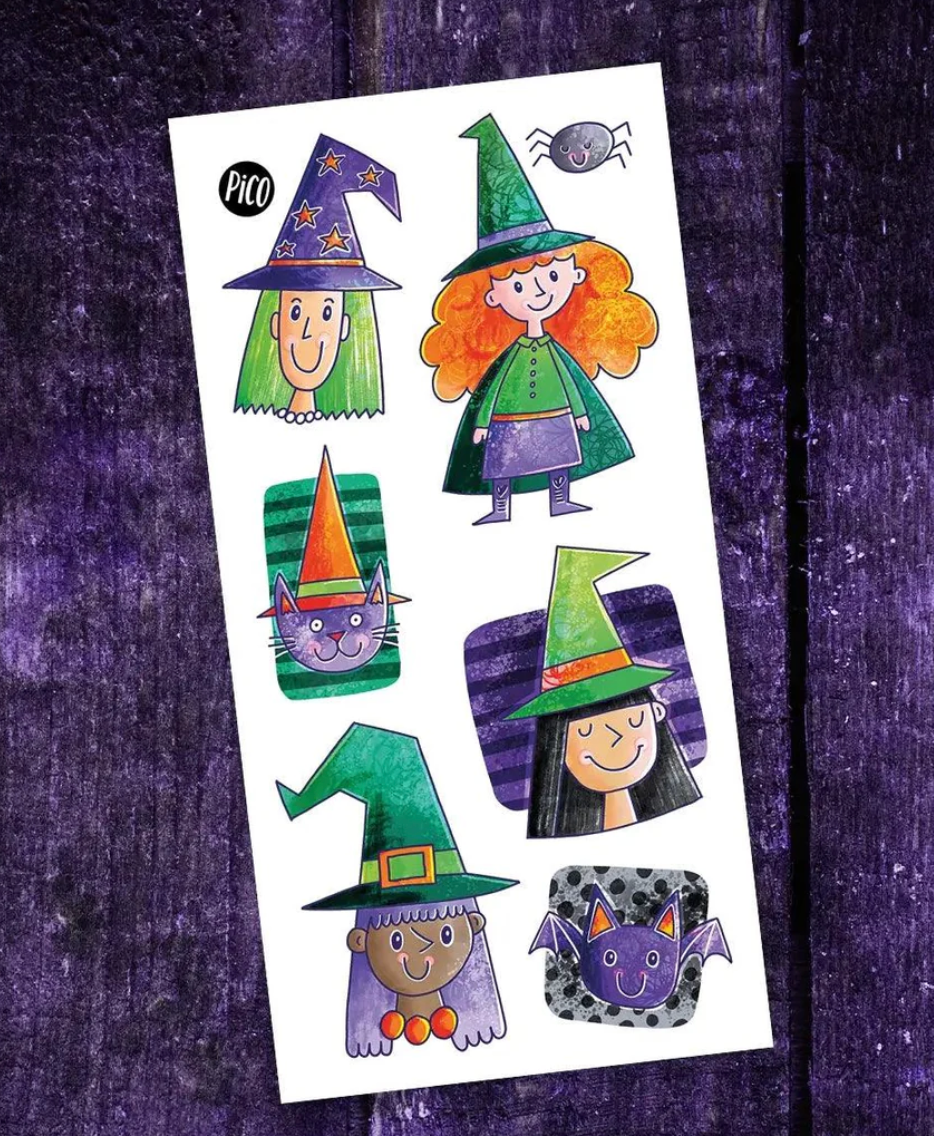Temporary Tattoos - Witches