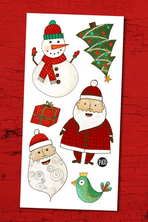 Temporary Tattoos - Christmas Time