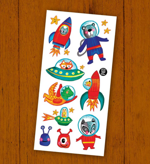 Temporary Tattoos - Astronauts