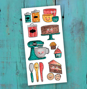 Temporary Tattoos - The Pastry