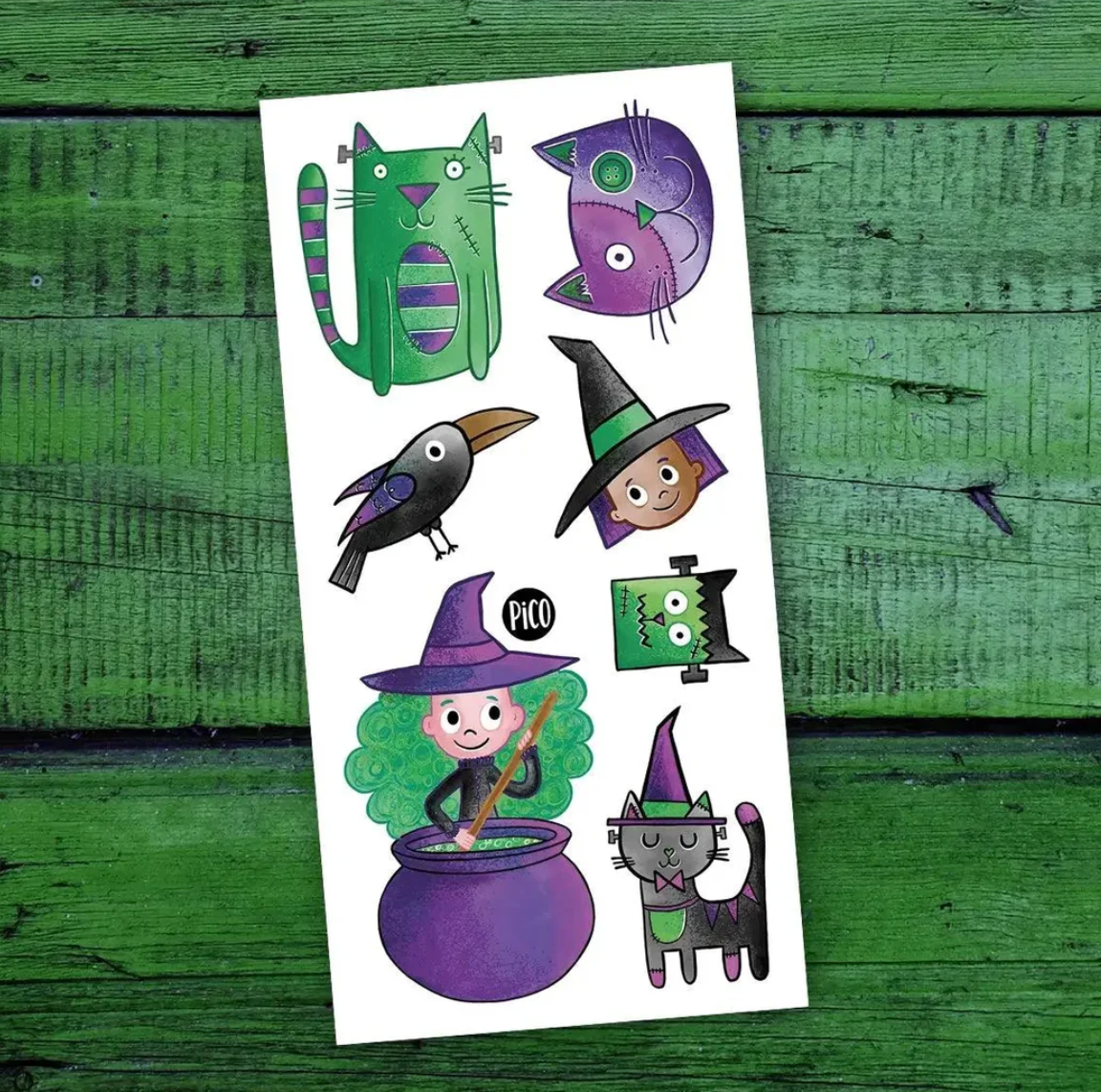 Temporary Tattoos - Frankencat