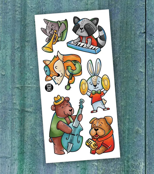 Temporary Tattoos - Animal Band