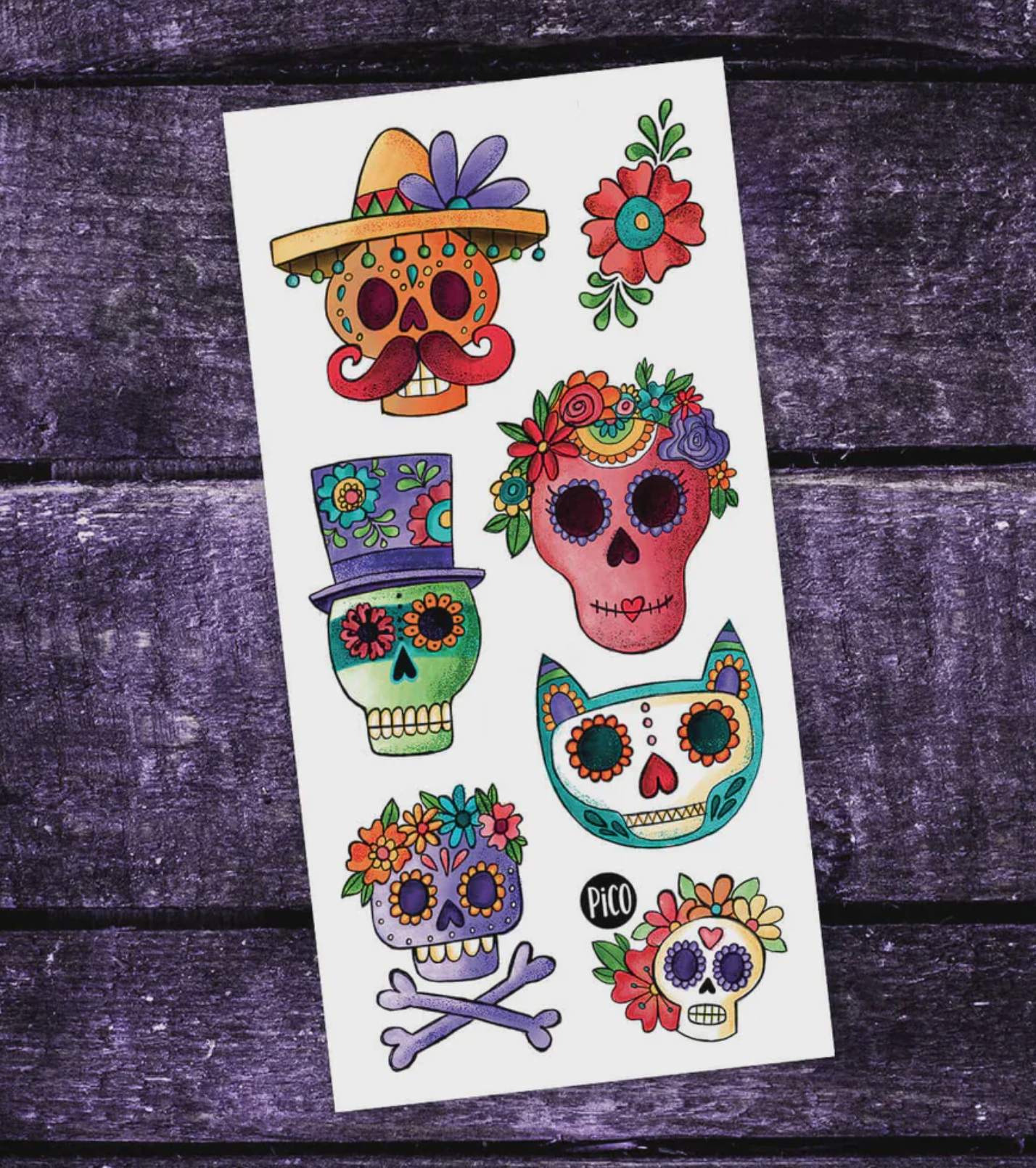 Temporary Tattoos - Sugar Skull