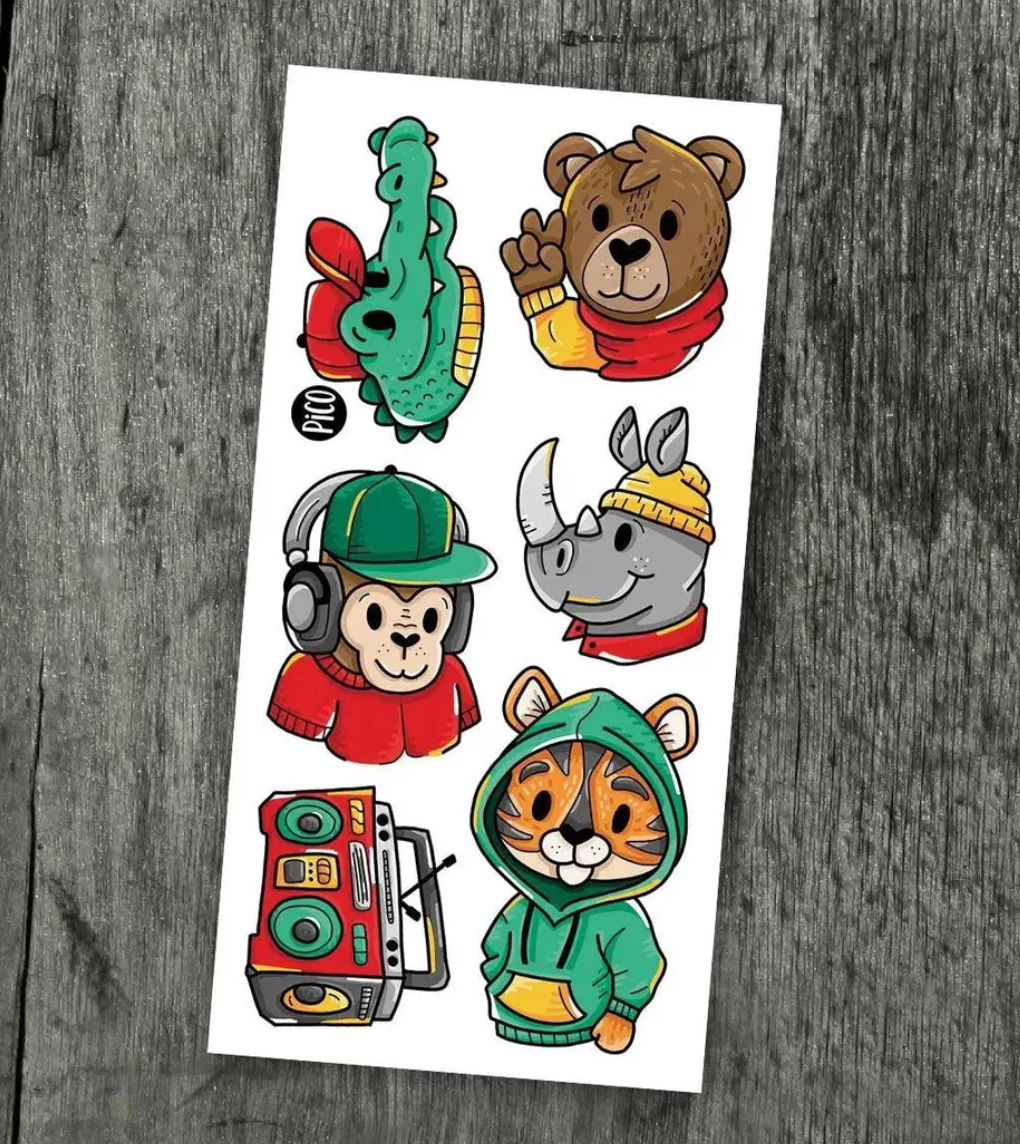 Temporary Tattoos - Cool Gang