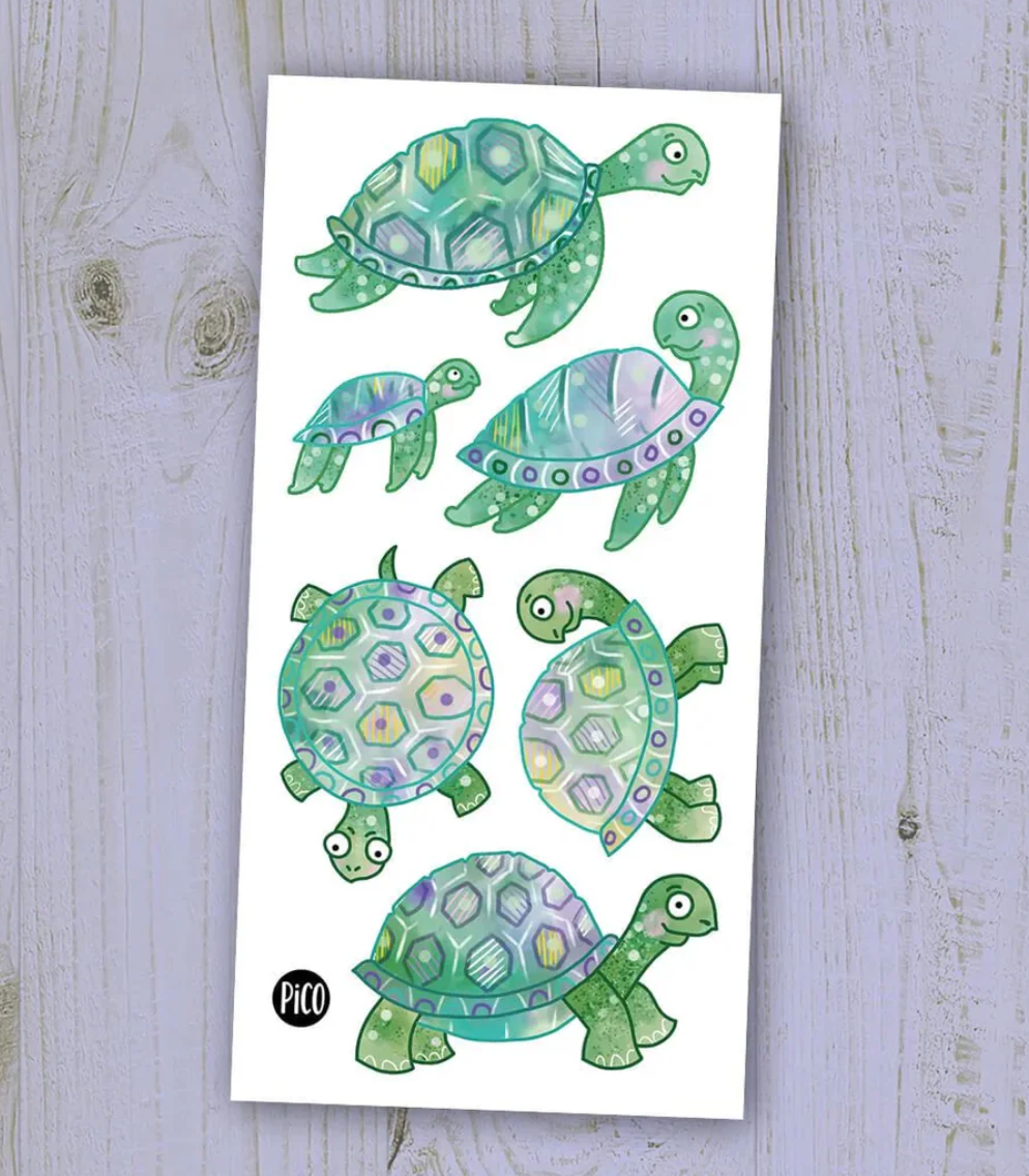 Temporary Tattoos - The Turtles