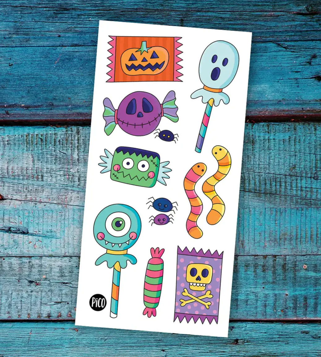 Temporary Tattoos - Halloween Candy