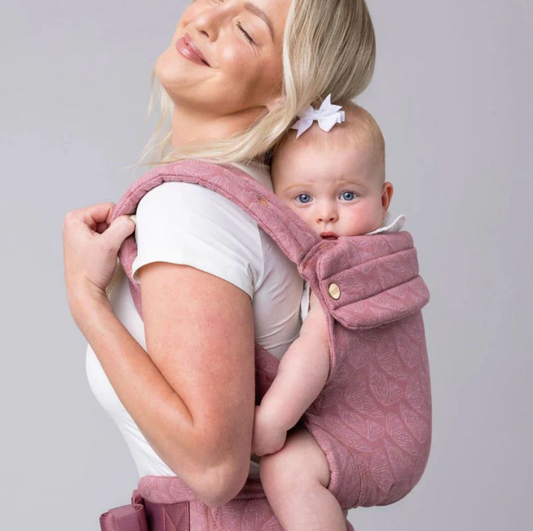 The Monarch Buckle Carrier - Mauve Wings