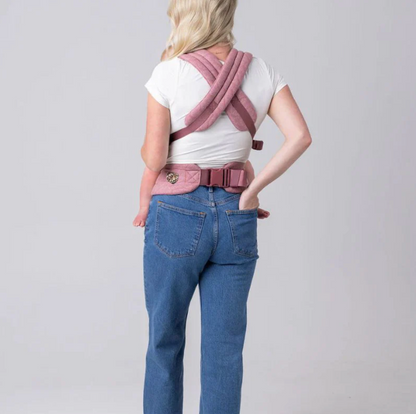 The Monarch Buckle Carrier - Mauve Wings