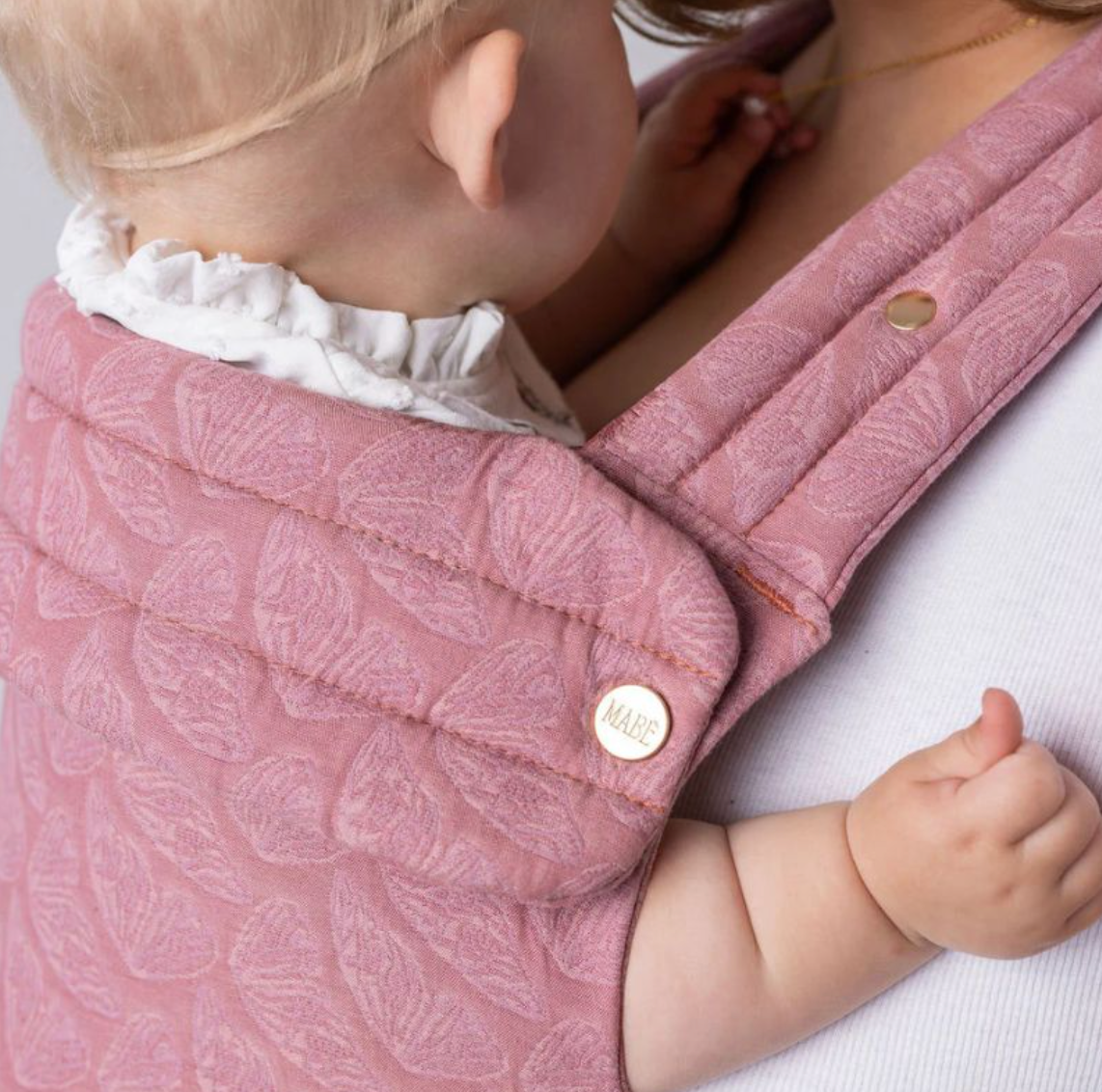 The Monarch Buckle Carrier - Mauve Wings