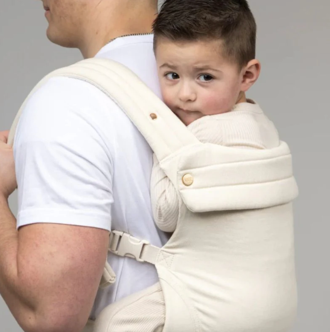 The Monarch Buckle Carrier - Natural Ivory