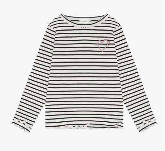 Long Sleeve Ribbed Shirt