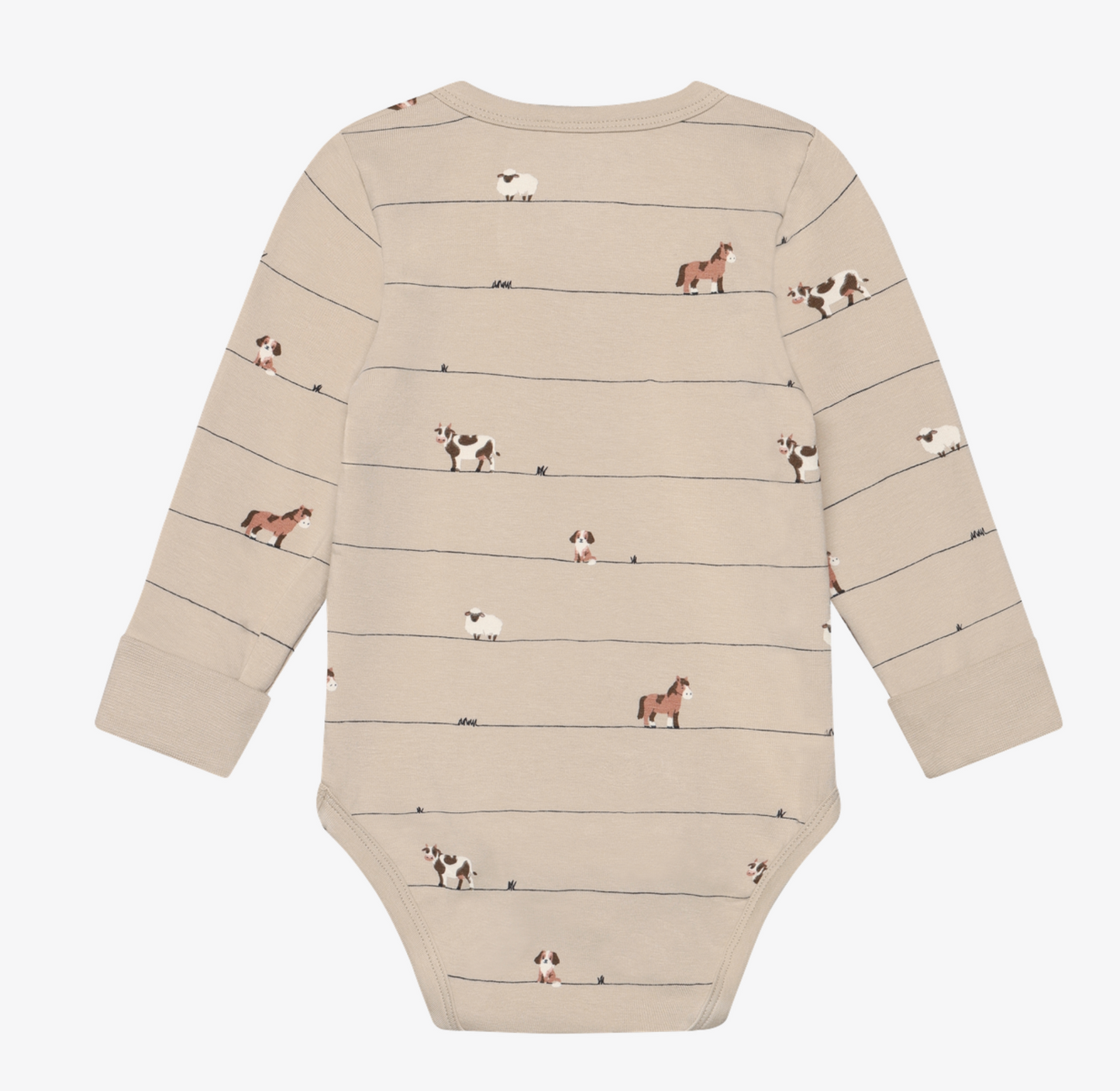 Body Suit Long Sleeve - Farm