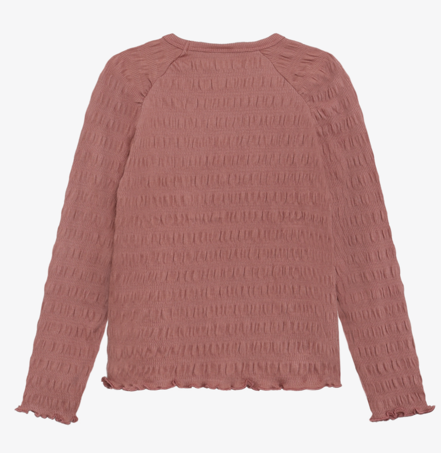 Long Sleeve Smocked Shirt