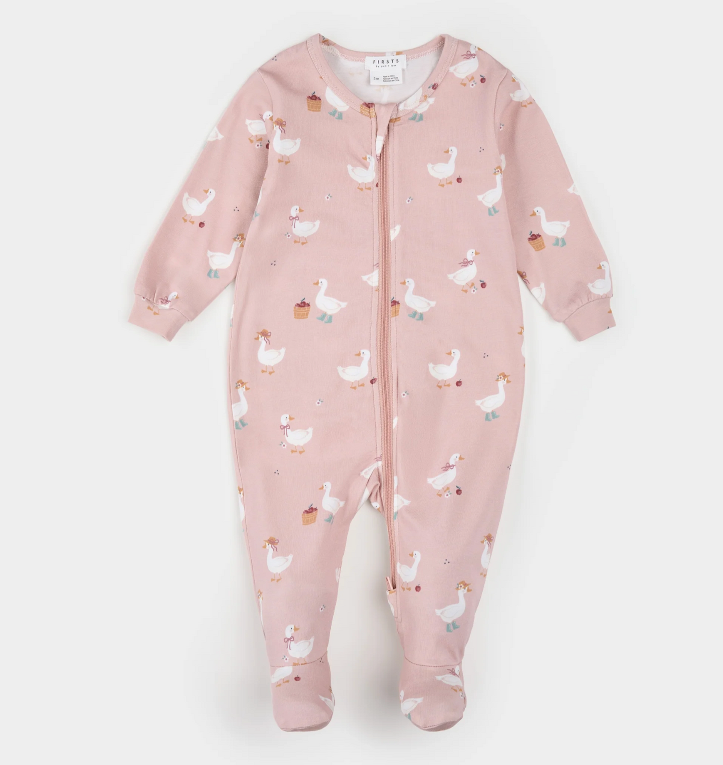 Zipper Footed Sleeper - Dress-Up Duck