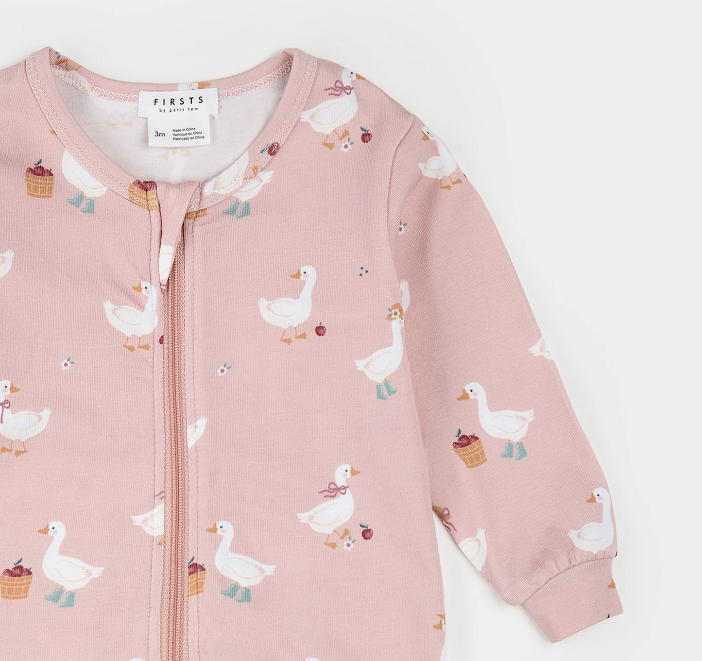 Zipper Footed Sleeper - Dress-Up Duck