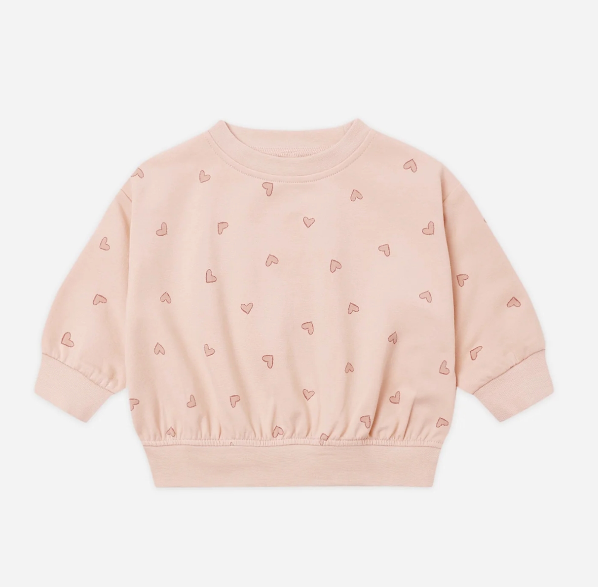 Relaxed Sweatshirt - Hearts