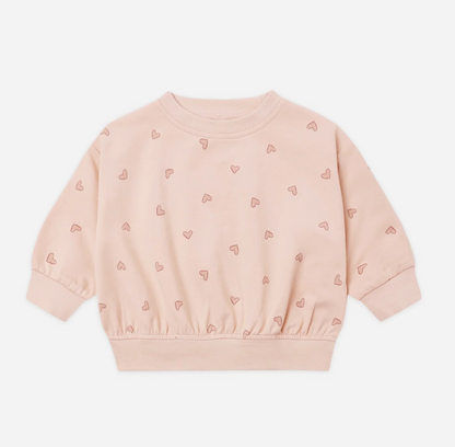 Relaxed Sweatshirt - Hearts