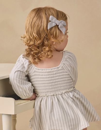 Lainey Romper - Cloud Stripe