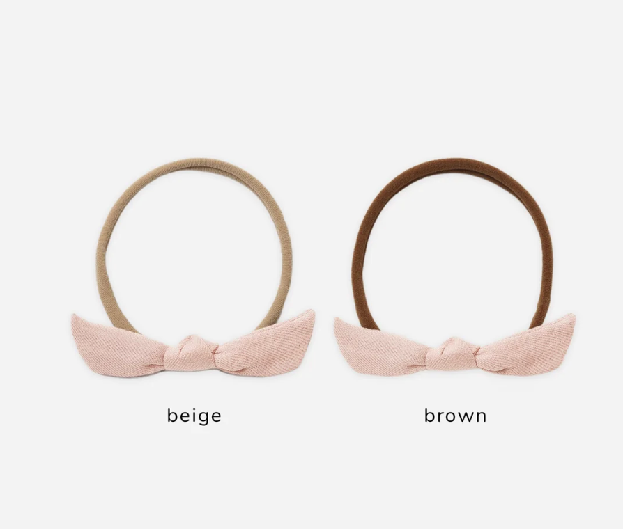Little Knot Headband - Dusty Rose