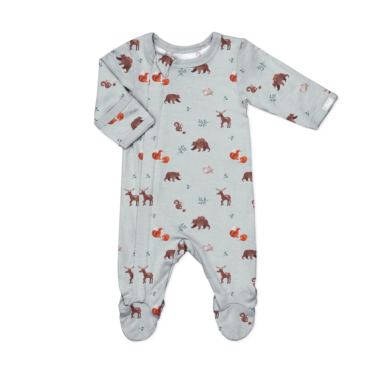 Modal Footed Sleeper - Woodland